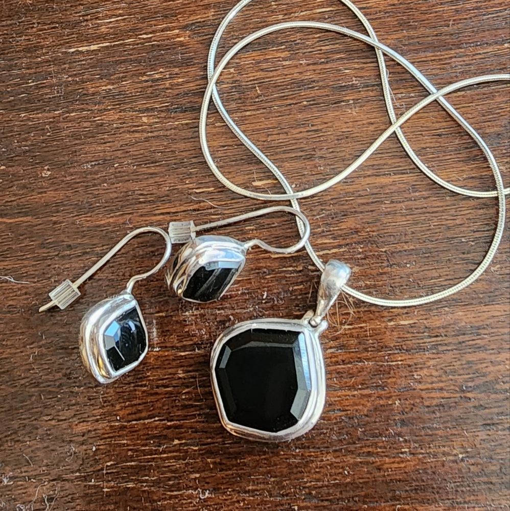 Silver necklace